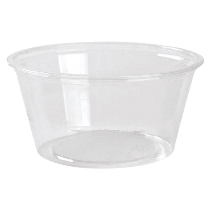 0.75 oz Clear Plastic Portion Cups