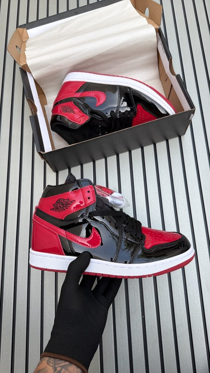 Jordan 1 Retro High OG 'Patent Bred' (Semi ua)