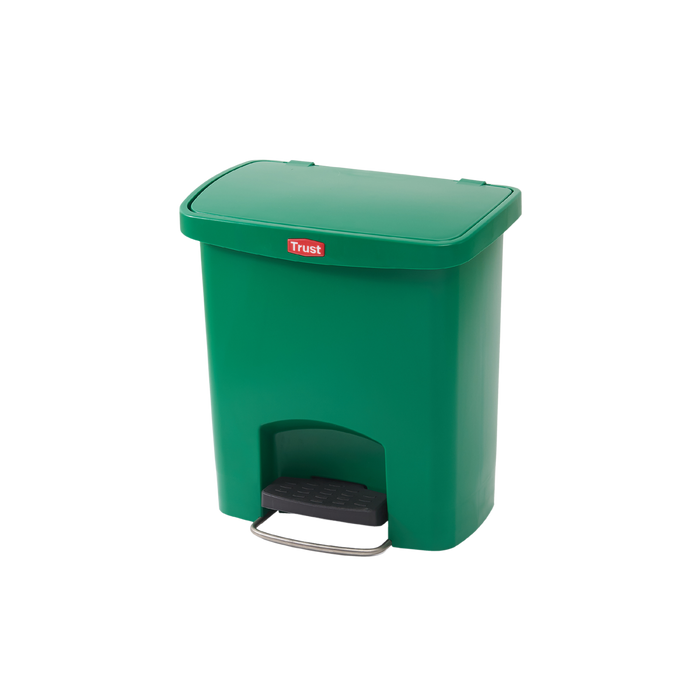 15L Step-on Green Container