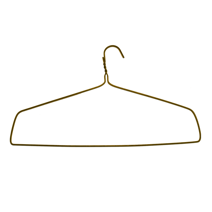 18" Gold Drapery Hanger, 11.5 Gauge