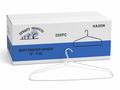 18" White Drapery Hanger, 11.5 Gauge