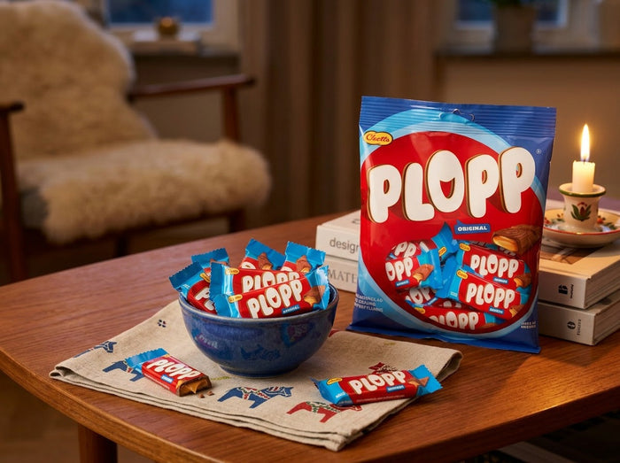 2 x Cloetta Plopp Original Mini 156g (5.50 oz) – Swedish Mini Milk Chocolate Toffee Bites