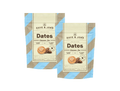 2 x Dave & Jon's Dadlar Cinnamon Bun 125g (4.40 oz) – Swedish Cinnamon Bun Flavored Dates – Vegan Snack