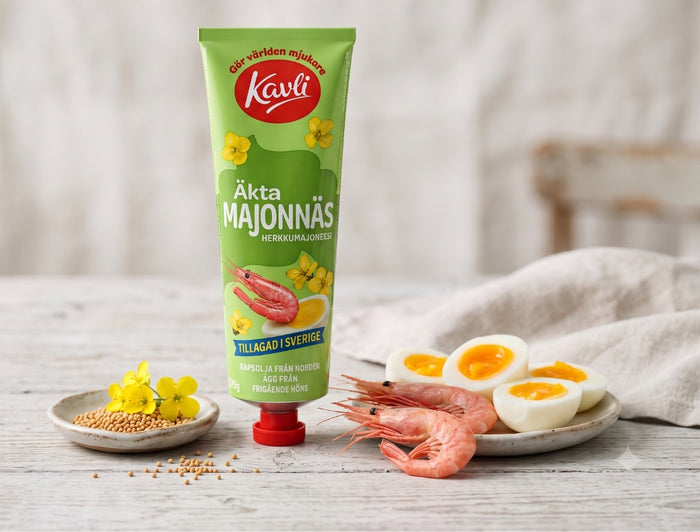2 x Kavli Majonnäs 275g (9.70 oz) – Authentic Norwegian Creamy Mayonnaise