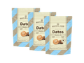 3 x Dave & Jon's Dadlar Cinnamon Bun 125g (4.40 oz) – Swedish Cinnamon Bun Flavored Dates – Vegan Snack