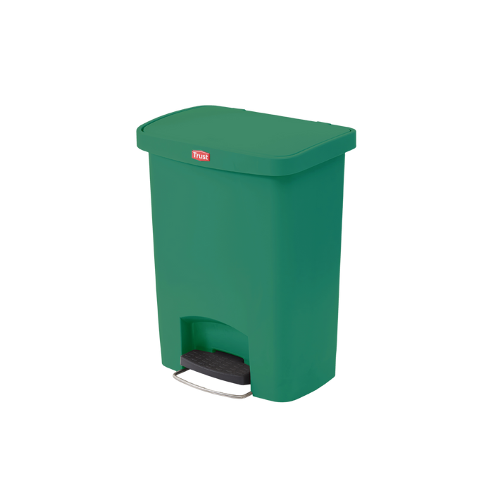 30L Step-on Green Container
