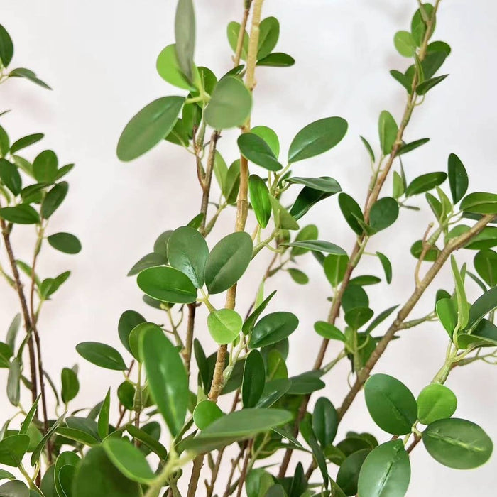 41“ Artificial flower Green leaves branches Faux flower stem - Magnolia Lane co. Home + Garden + Gift