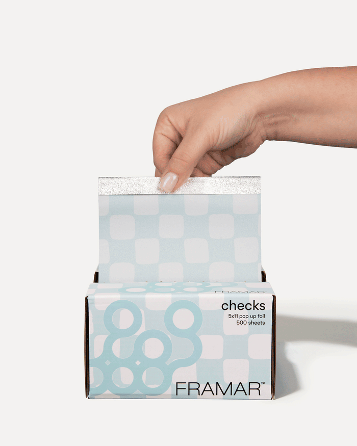 5x11 Pop Up - Light Blue Check