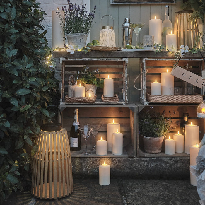 6 TruGlow® Waterproof Outdoor Candles With Remote Control
