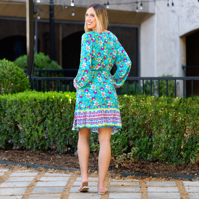 6787 - Bohemian Dress with Pockets