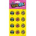 80s Music EverythingSmells Scratch & Sniff Stickers
