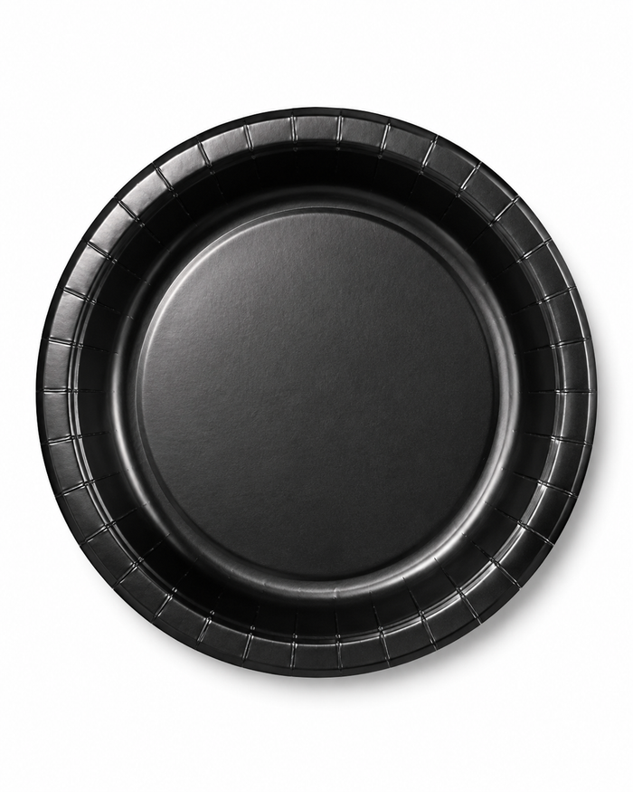 9" Colourful Paper Plates