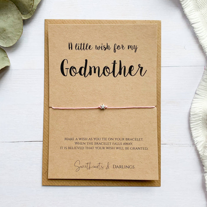 A Little Wish for My Godmother - Wish Bracelet - Taryn x Philip Boutique