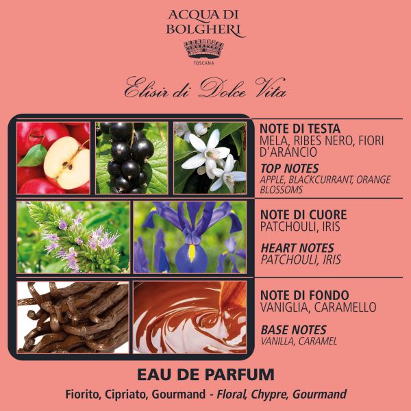 ACQUA DI BOLGHERI Elisir di Dolce Vita Soy Wax Perfumed Candle - EMPORIO ITALIANO