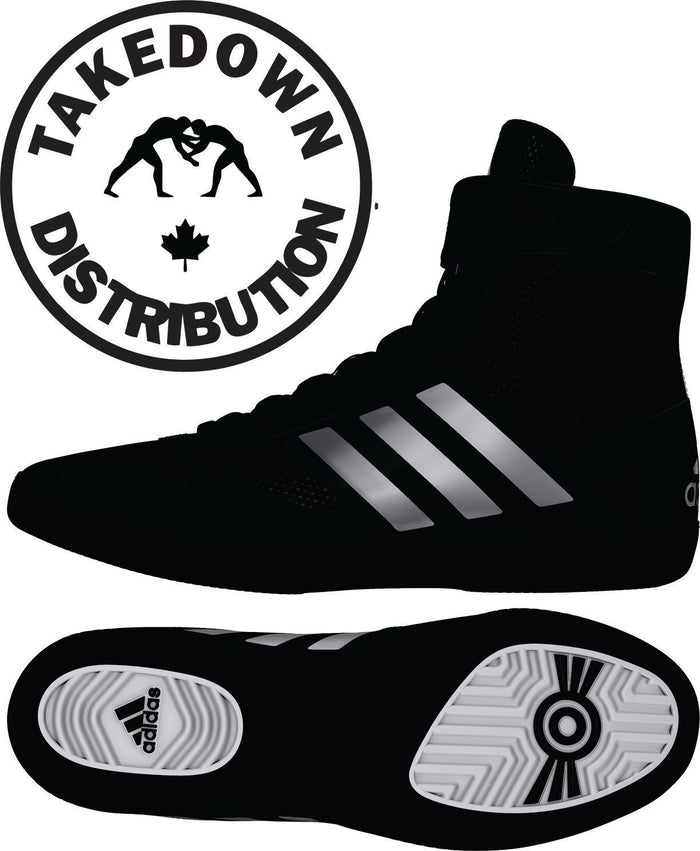 Adidas Shoe Wrestling Combat Speed 5  Black Silver
