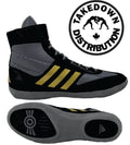 Adidas Shoe Wrestling Combat Speed 5  Gray-Gold