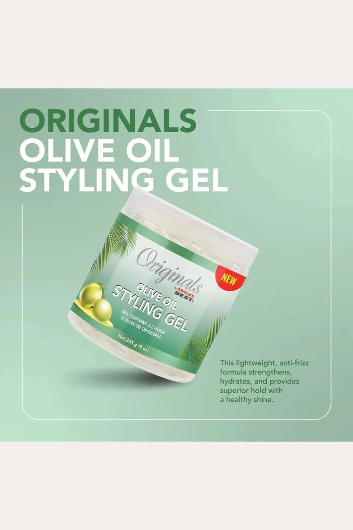 AFRICAS BEST OLIVE STYLING GEL 9oz AFRICA'S BEST