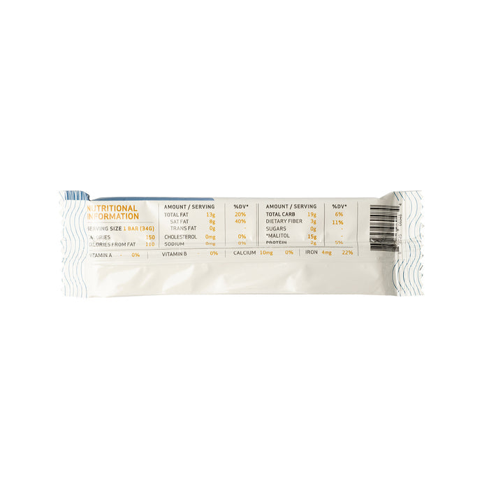 Amberlyn Dark Chocolate Cacao Nibs Bar 34g