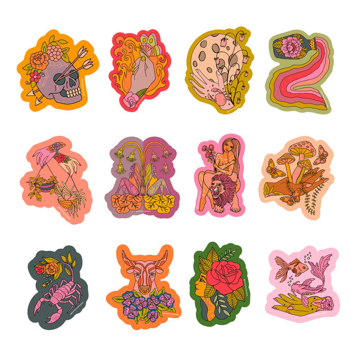 Ambitious Little Capricorn - Sticker