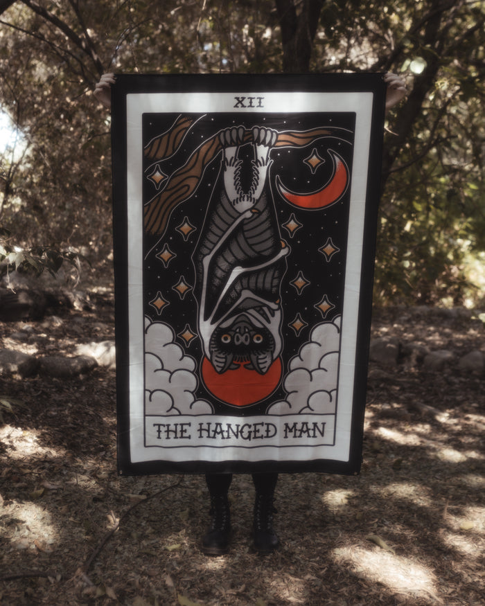 American Traditional Hanged Man Tapestry