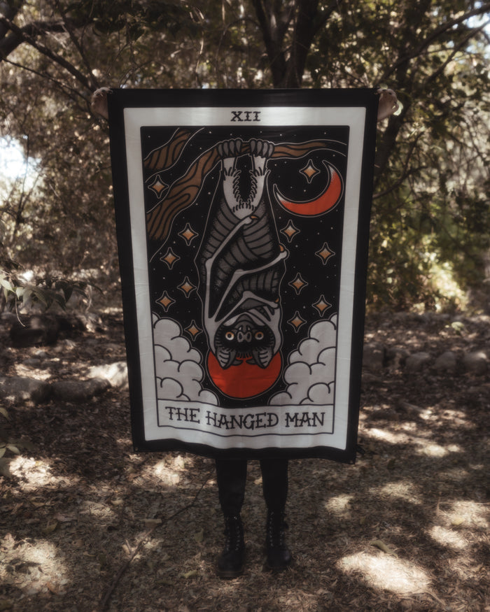 American Traditional Hanged Man Tapestry
