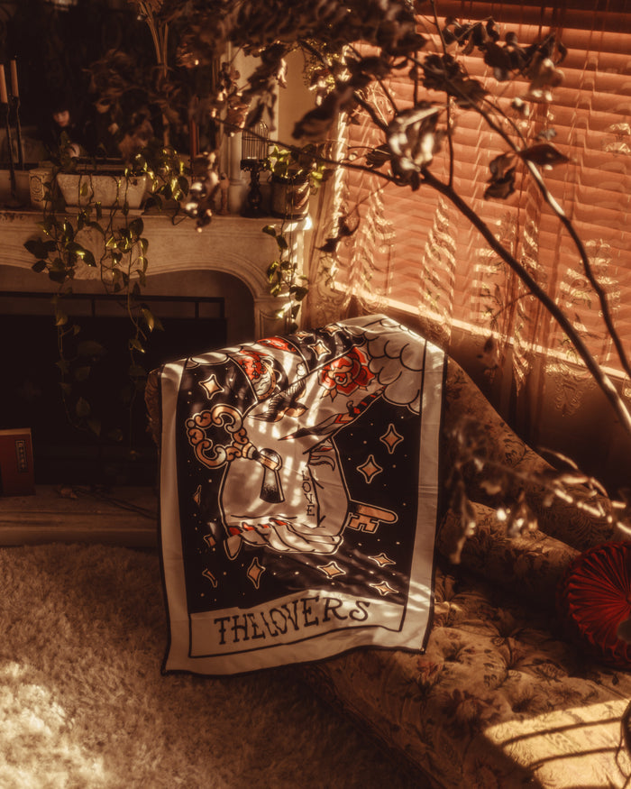 American Traditional Lovers Tapestry