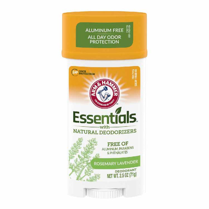 Arm & Hammer Essentials Natural Deodorant Rosemary Lavender  2.5 oz  - 12 Pack