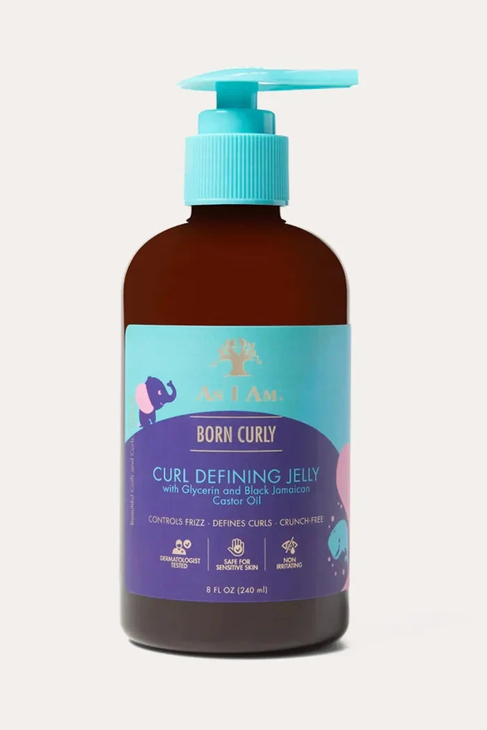 AS I AM BORN CURLY CURL DEFINING JELLY 8oz AS I AM