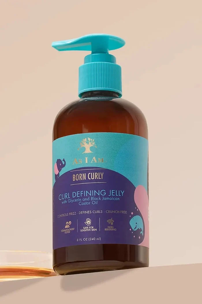 AS I AM BORN CURLY CURL DEFINING JELLY 8oz AS I AM