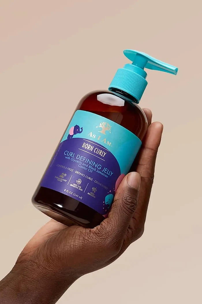AS I AM BORN CURLY CURL DEFINING JELLY 8oz AS I AM