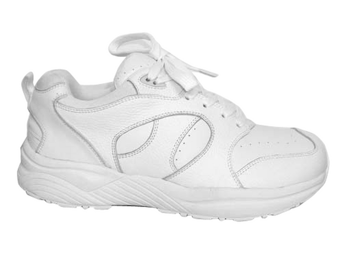leather swelling wide extra wide athletic diabetes  heel pain neurophaty swollen sore feet bracing orthopedic shoes white canada anti-slip anti-skid
