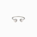 Awe Inspired Double Pearl Ring