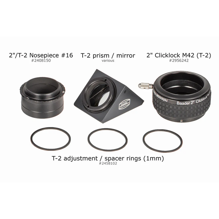 Baader T-2 Stardiagonal (Zeiss) Prism with BBHS ® Coating (2456095) Baader Planetarium