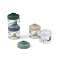 Liewood - Baby Food Boxes - Dominique - Tritan - Pack Of 2 - Cars/Sandy
