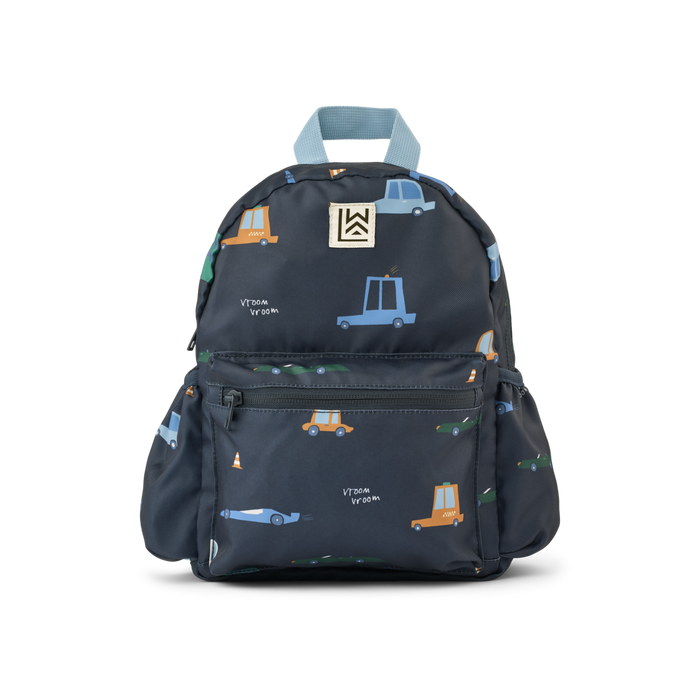 Liewood - Backpack - Andreas - Cars/Classic Navy