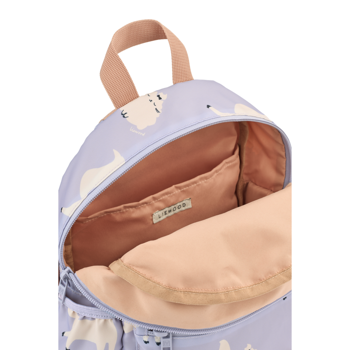 Liewood - Backpack - Andreas - Cat/Warm Lilac - Interior