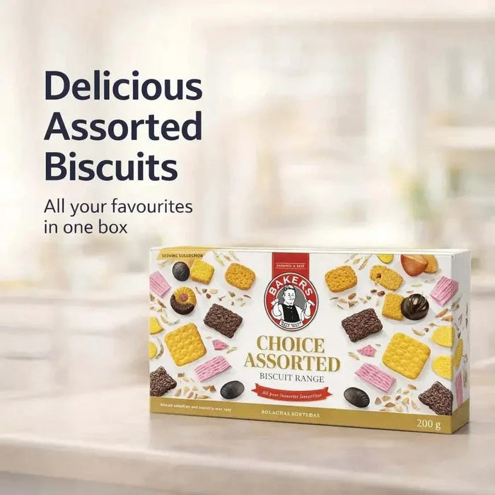 Bakers Choice Assorted Biscuits 200g promotional image