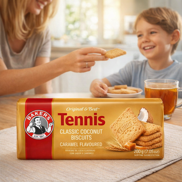 Bakers Tennis Biscuits - Caramel 200g Facebook Ad