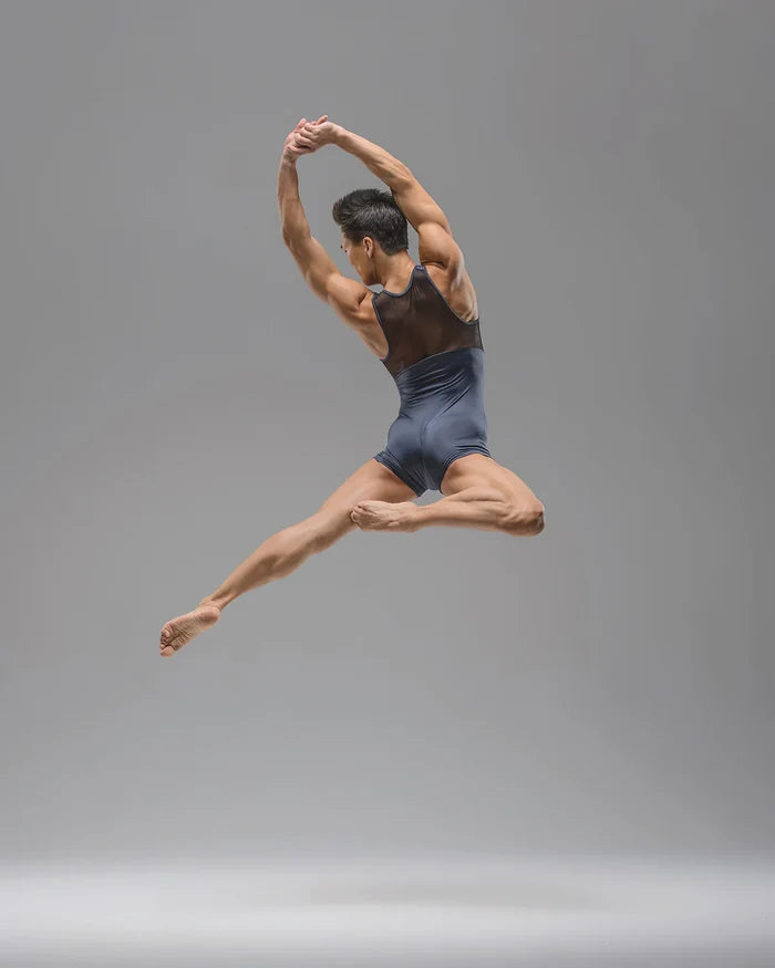 Ballet Rosa Men’s Aslan Mesh Back Biketard