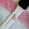 Band Charms 1pc. Princess Pink Crown
