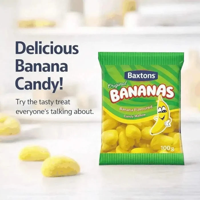 Baxtons Mallow Banana - 100g Facebook Ad