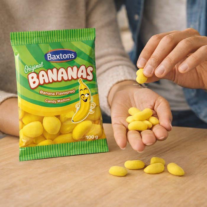 Baxtons Mallow Banana - 100g Facebook Ad