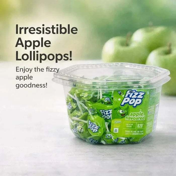 Beacon FIZZ POP APPLE - Tub of 40 lollipops Facebook Ad