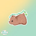 bear fart sticker