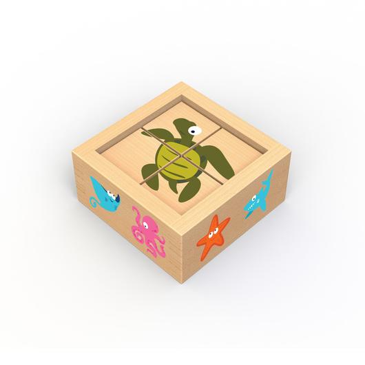 BeginAgain Buddy Blocks - Sea Life