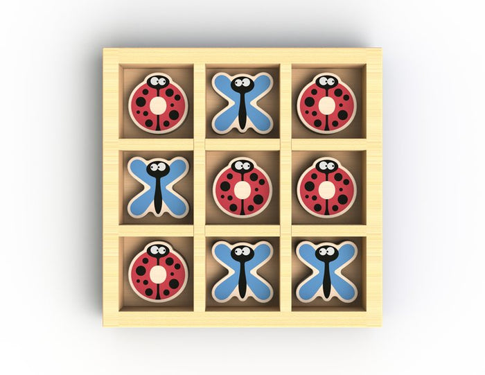 BeginAgain Tic Bug Toe Game