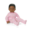 Bitty Baby® Doll #1 with black hair in Pastel Pink