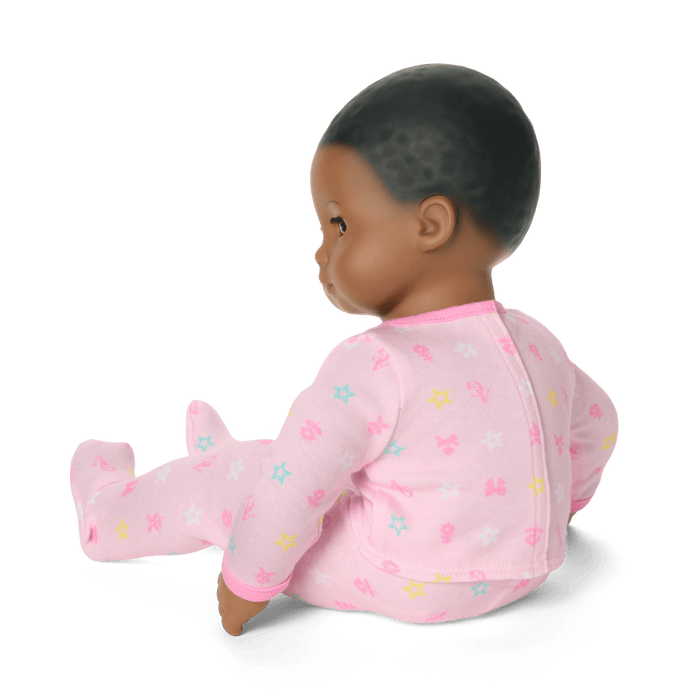 Bitty Baby® Doll #1 with black hair in Pastel Pink