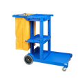 Black Cleaning Cart