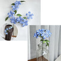 Blue Snowflake Chanhua Materials Flowers DIY Kit - Include Detailed Video Tutorial